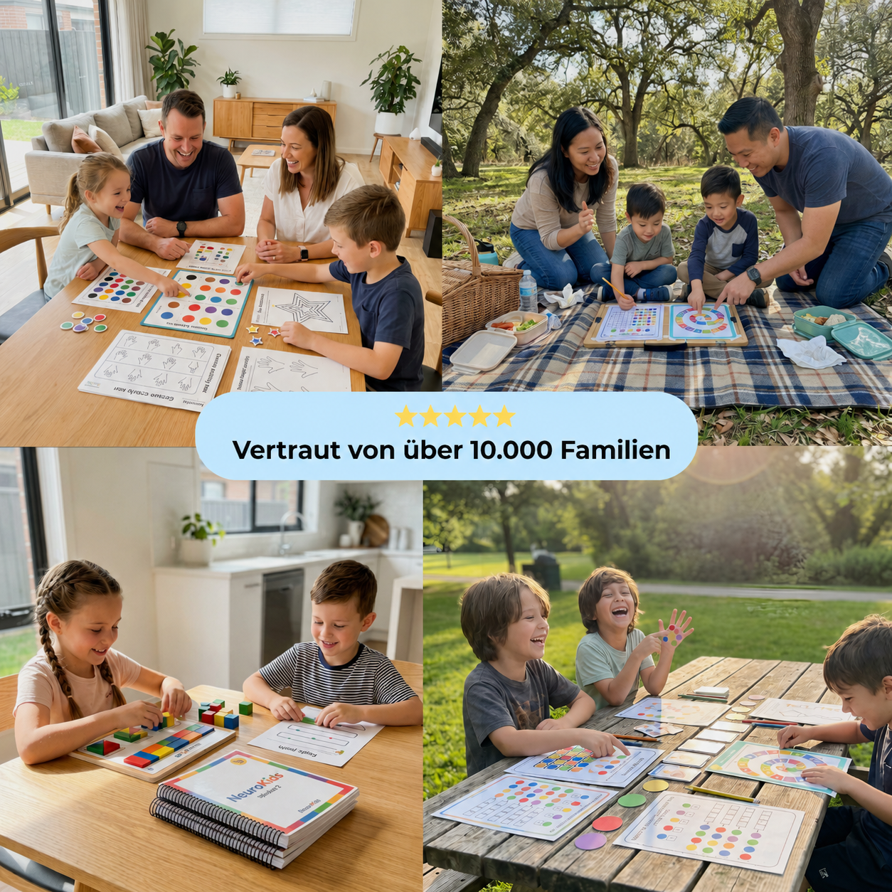 NeuroKids™ Über 100 Aktivitäten für bessere Konzentration, mehr Aufmerksamkeit und erfolgreiches Lernen