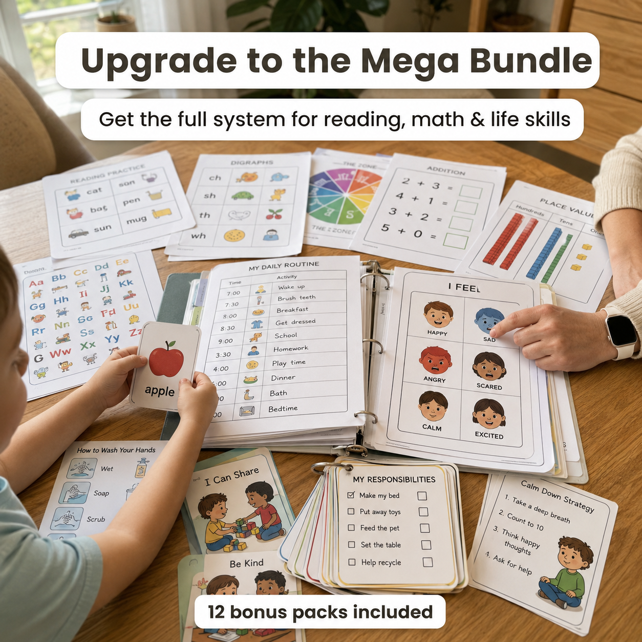 NeuroKids™ Mega Learning Bundle: Math, Reading & Life Skills