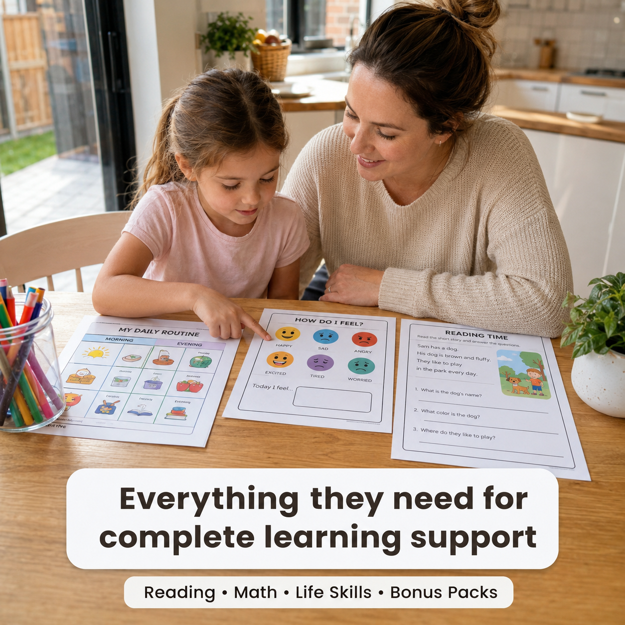 NeuroKids™ Mega Learning Bundle: Math, Reading & Life Skills
